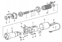 Bosch 0 602 907 104 ---- Hf Flange-Mounted Motor Spare Parts